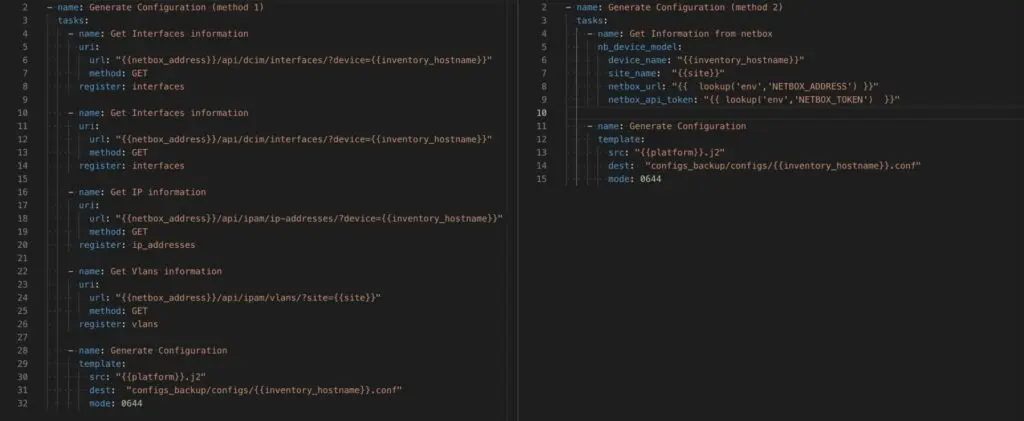 Generate Configurations