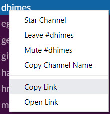 copy slack