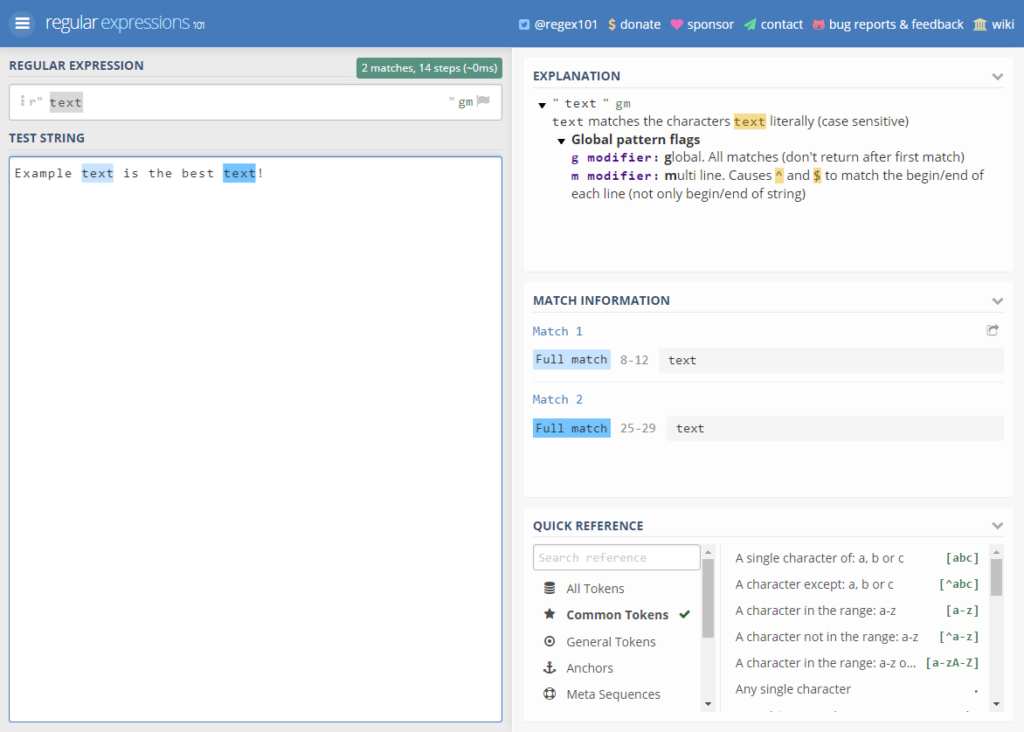 regex1