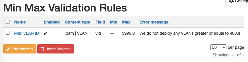 min-max-rules-list
