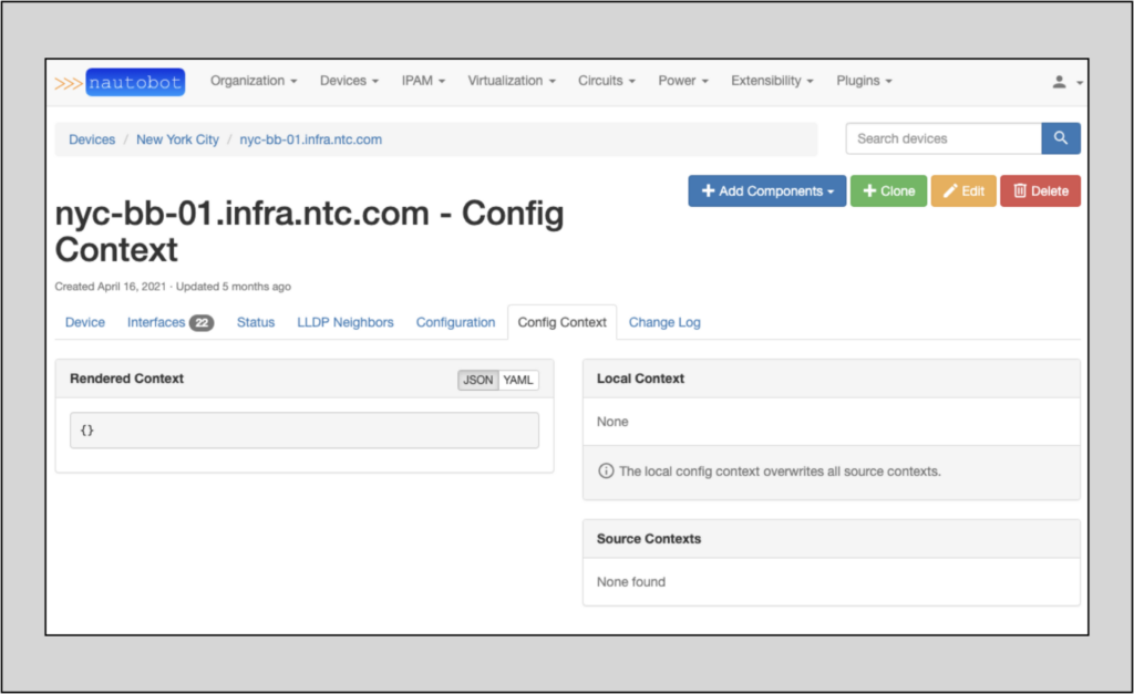Importing Data from Git Repositories Into Nautobot