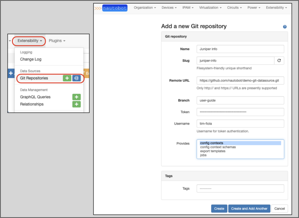 Add a Git Repository