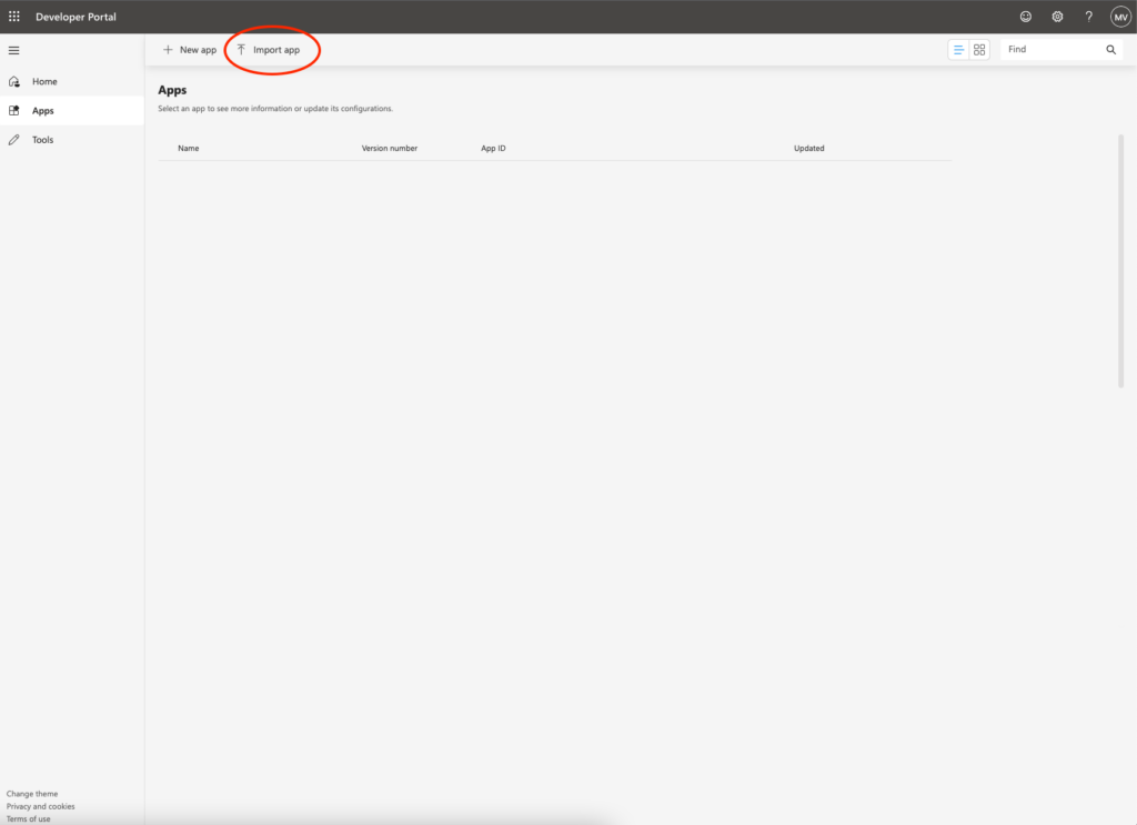 Portal - Import App