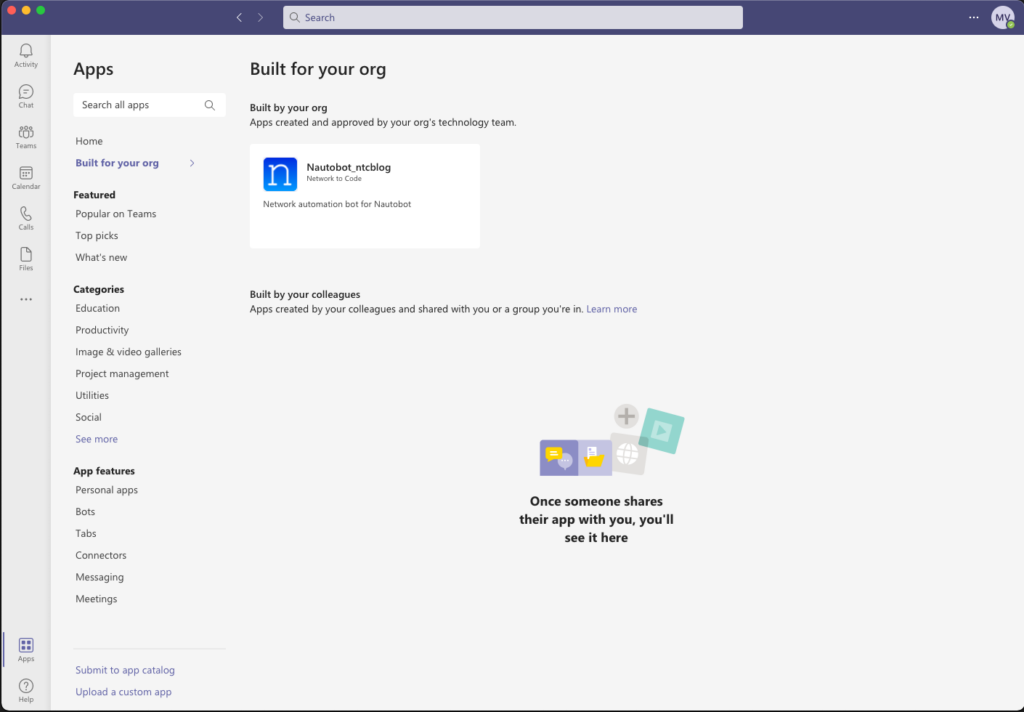 Teams - Apps Built For Your Org