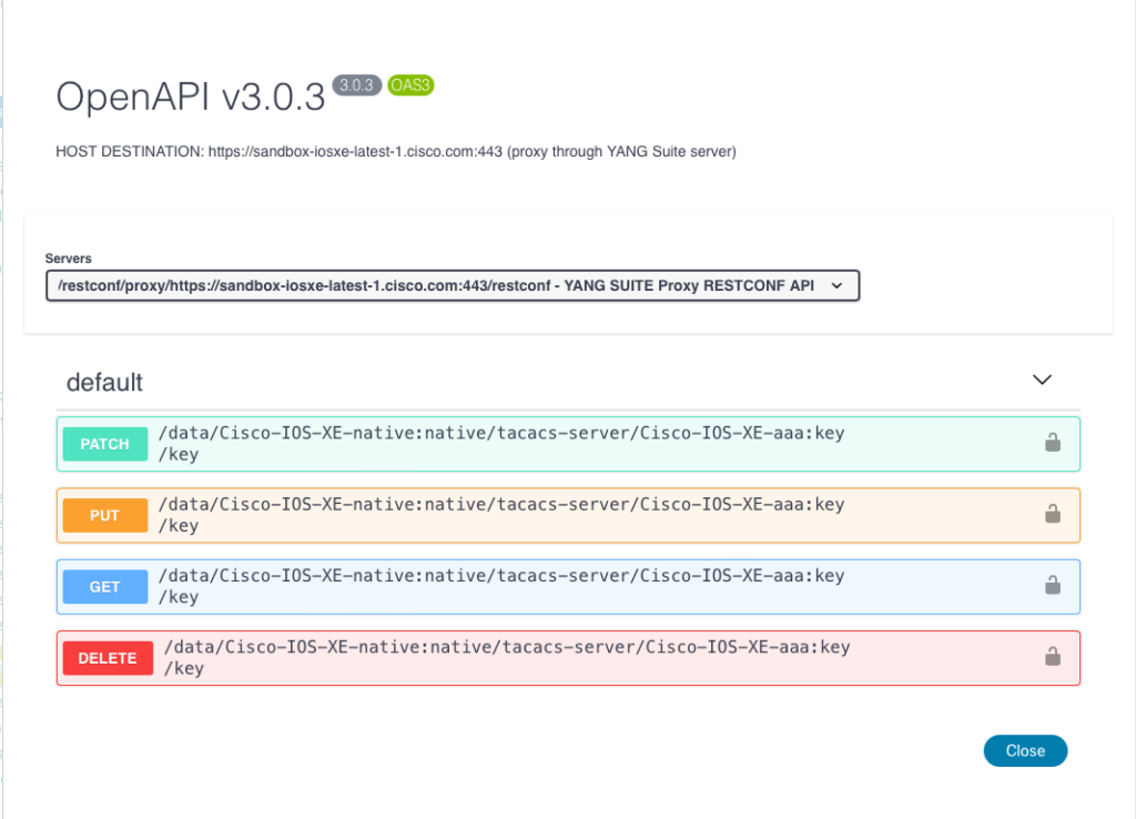 Show API