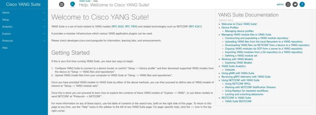 YANG Models