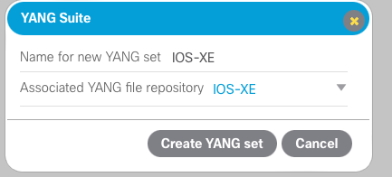 YANG Module Set