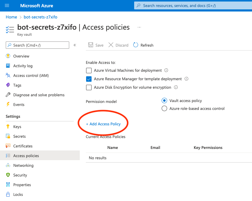 Access Policies