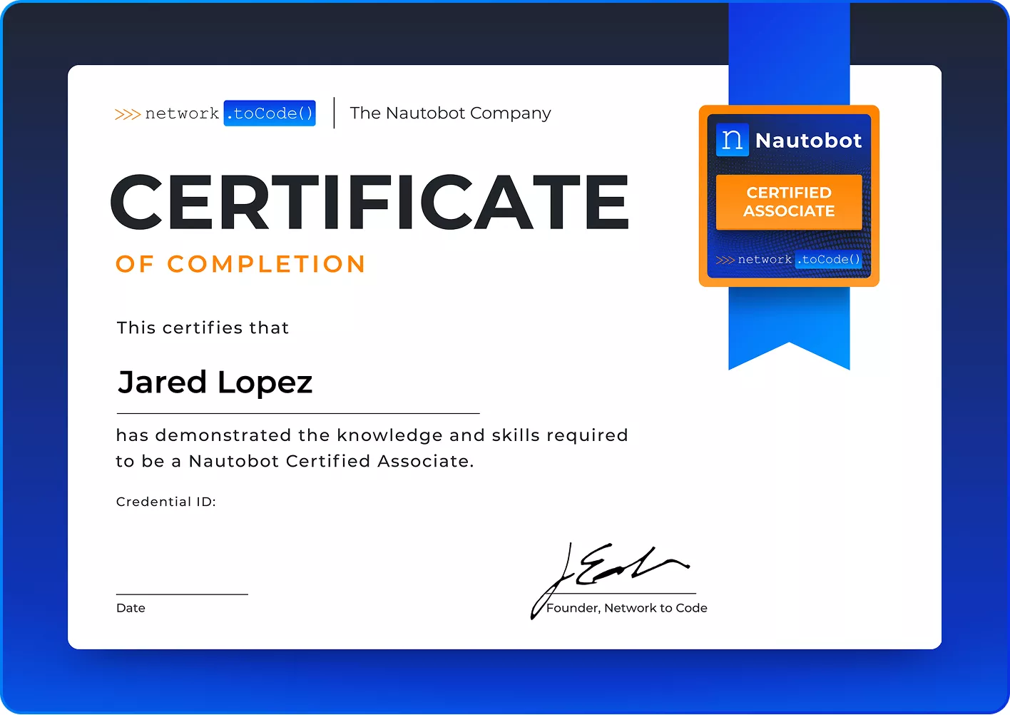 certification