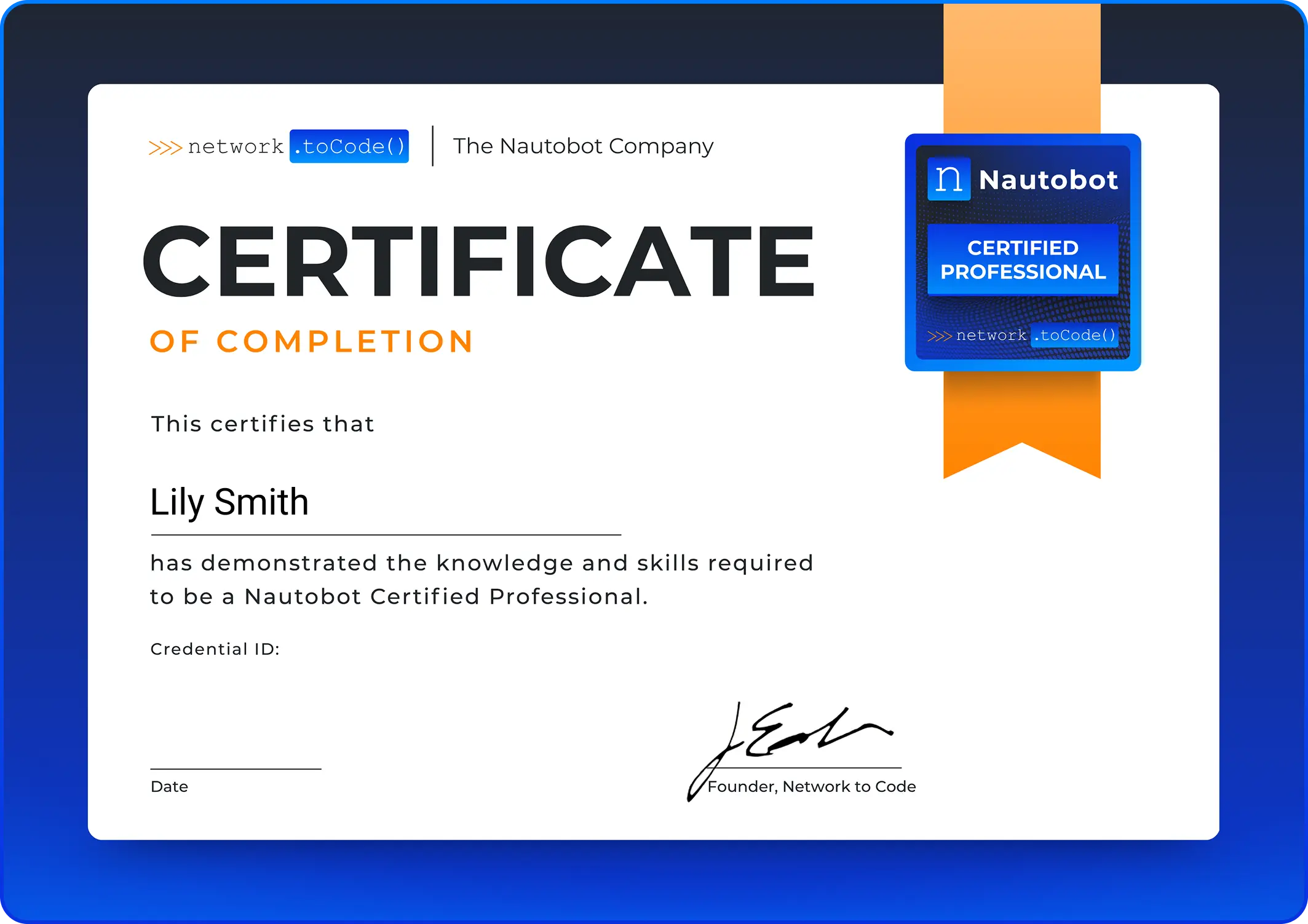 NCP Certificate