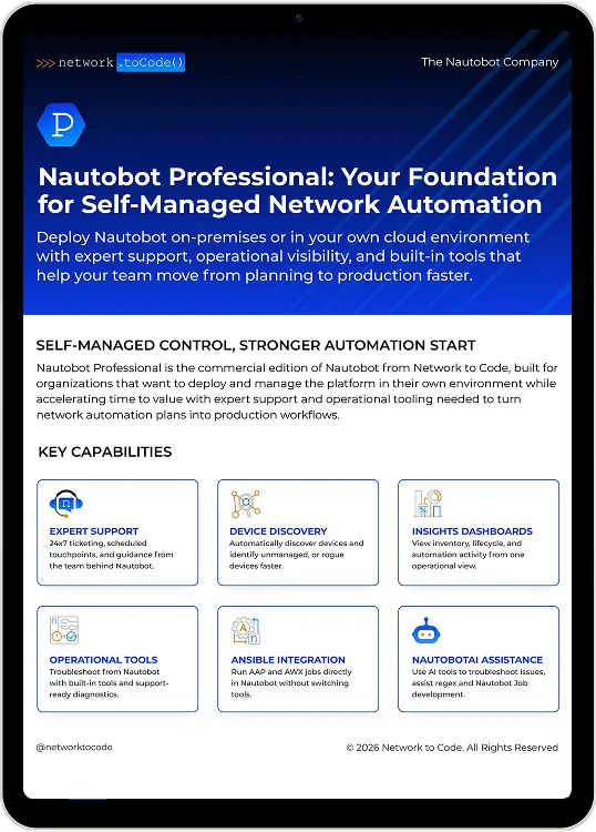 Nautobot Professional